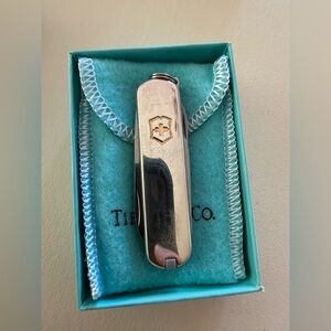 Tiffany and Co Swiss Army Pocketknife Silver